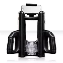 Fleshlight Fleshlight Quickshot Launch Black - Automated Intimate Device, 4 Modes