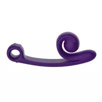 Snail Vibe Snail Vibe Curve Dual Motor Silicone Intimate Device Purple
