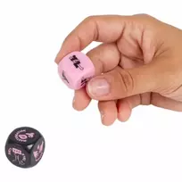 SECRETPLAY Secret Play Game 2 Dice - Couples Intimacy Challenge Set 20mm