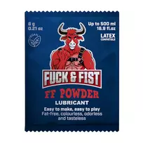 FF Powder Lubricant Sachet 6g - Odorless, Latex-Compatible Formula