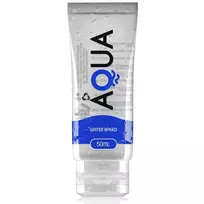 AQUA QUALITY AQUA Quality Water-Based Lubricant 50ml - Neutral, Toy-Safe Formula