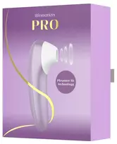 WOMANIZER Womanizer Pro Lilac - Compact Air Pulse System, 11 Intensities, Waterproof