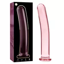 NEBULA SERIES BY IBIZA Ibiza Nebula Series Model 17 Glass Intimate Device Pink 18.5cm O3cm
