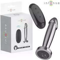 INTENSE INTENSE S Metal Intimate Plug 10 Vibration Modes Remote Control 10cm