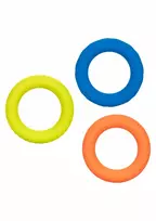 CALEXOTICS CalExotics Link Up Ultra Soft Climax Set - 3-Piece Silicone Ring Kit