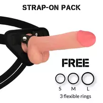 ROCK ARMY RockArmy Kingcobra Liquid Silicone System 24cm with Premium Harness Set