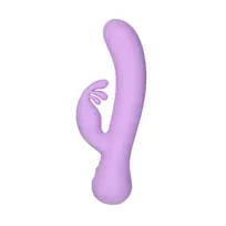 Swan Swan Empress Swan Dual Motor Silicone Personal Massager Purple 21cm