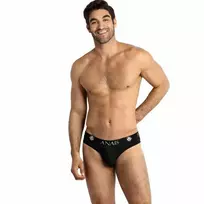 ANAIS MEN ANAIS MEN EROS Slip S - Black Tulle, Elegant Finish, Size S