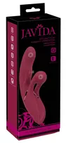 JAVIDA Javida 2 Function Rabbit Vibe Thumpin Silicone Dual Motor Massager Pink