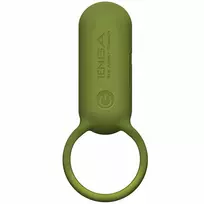 Tenga Tenga SVR Smart Vibe Ring Forest Khaki - Rechargeable Intimate Device
