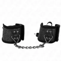 KINK KINK Scandal Wrist Restraints Black Lace Premium Adjustable 24.5x6.5cm