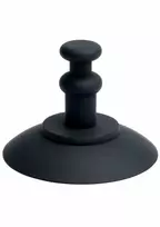 HIDDEN DESIRE Easy-Lock Suction Cup Universal Mounting System, Black, Sturdy Base