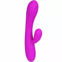 PRETTY LOVE PRETTY LOVE Victor Vibrator with Dual Motor & Clitoral Stimulator, Pink