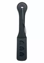 Heart Throb Paddle Double-Layered Impact Tool with Heart Motif 32cm