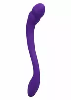 CALEXOTICS Pretty Little Wands Charmer Flexible Dual-Ended Silicone Massager Pink
