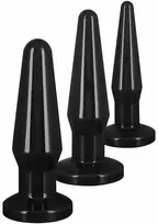 TOYJOY TOYJOY Best Butt Buddies Set - 3-Piece TPE Anal Plug Collection