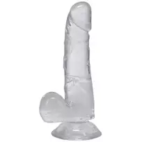 Doc Johnson Doc Johnson The D 6" Model with Suction Cup Base - Natural Finish