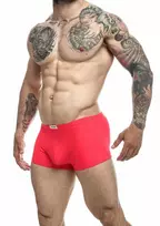 Justin+Simon Classic Boxer Chlorine-Resistant Men’s Underwear Black M