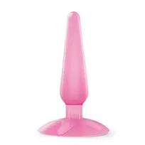 Crushious Crushious Jolly Pink - Compact Silicone Analogue Plug with Suction Base