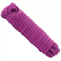 Doc Johnson Doc Johnson Japanese Style Cotton Bondage Rope 10m - Soft and Durable Black