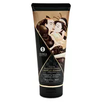 Shunga Shunga Massage Cream Chocolate 200ml - Silky Edible Body Care
