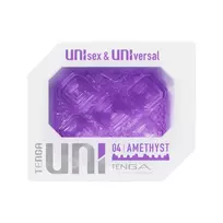Tenga Tenga Uni Amethyst Sleeve - Unisex Flexible Intimate Accessory, Purple