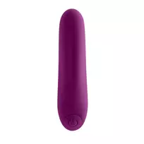 Playboy Playboy Pleasure Bullet Compact Vibrating Device Purple Rechargeable