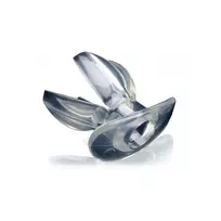 XR Brands XR Brands Master Series Clear Expanding Dilator 4.5" Adjustable Plug