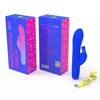 B Swish B Swish Bwild Classic Bunny Dual Motor Pacific Blue, Rechargeable