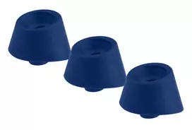 WOMANIZER Womanizer Heads Duo Blueberry Size M 3-Pack Silicone Replacements