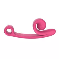 Snail Vibe Snail Vibe Curve Intimate Massager Pink Ergonomic Dual Motor Rechargeable
