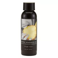 Earthly body Earthly Body Pineapple Edible Massage Oil 60ml - Nourishing Formula