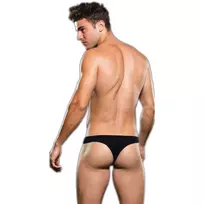 Envy Envy Microfiber Thong Black M/L - Soft Lightweight Underwear