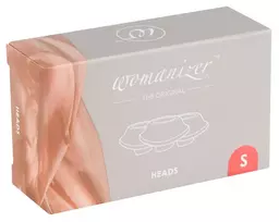 WOMANIZER Womanizer Heads 3-Pack Size S Raspberry - Replacement Silicone Tips