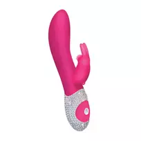 The Rabbit Company The Rabbit Company Classic Rabbit Bling Pink Intimate Dual Motor Model