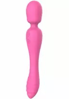 TOYJOY TOYJOY The Evermore 2-in-1 Massager Rechargeable Liquid Silicone Pink