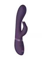 VIVE by Shots Cato Pulse G-Spot Rabbit Vibrator Purple, 3 Motors, Medical Silicone