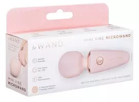 Le Wand Le Wand Mini Microwand Rose Go - Compact Rechargeable Massage System