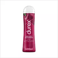 Durex Durex Crazy Cherry Water-Based Lubricant 100 ml - Cherry Scented Gel