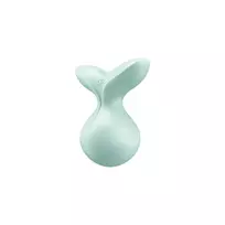 Satisfyer Viva la Vulva 3 Lay-On Vibrator Mint - Ergonomic Silicone Massager