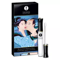 Shunga Shunga Divine Oral Pleasure Gloss Coconut Water 10ml - Warming & Cooling Effect