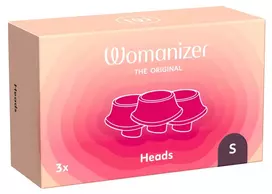 WOMANIZER Womanizer Next Replacement Heads S Dark Purple 3-Pack Silicone