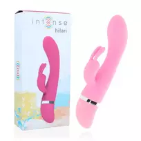 INTENSE Intense Hilari Pink Silicone Luxe Dual-Motor Flexible Massager 18.9cm
