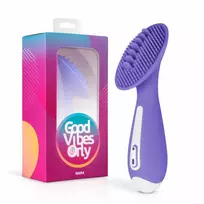 Good Vibes Only Nara Intimate Pulse Massager 10-Mode Rechargeable Waterproof Pink