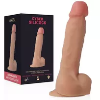 CYBER SILICOCK CYBERSILICOK Ansel Liquid Silicone Model 15.5cm Beige Intimate Device
