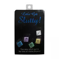 Kheper Games Kheper Games Metallic Dice Set for Social and Party Interaction, 5 pcs