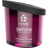 Swede Swede Senze Ecstatic Massage Candle 50ml - Jasmine & Ylang Ylang Oils