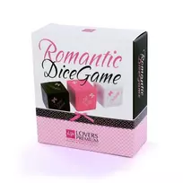 LoversPremium LoversPremium Dice Game Romantic - 3-Piece Set with Storage Pouch