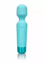 CALEXOTICS Eden Wand Silicone Massager 10 Modes Waterproof Compact Black