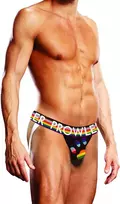 Prowler Oversized Paw Jockstrap M Black - Pride Waistband Support